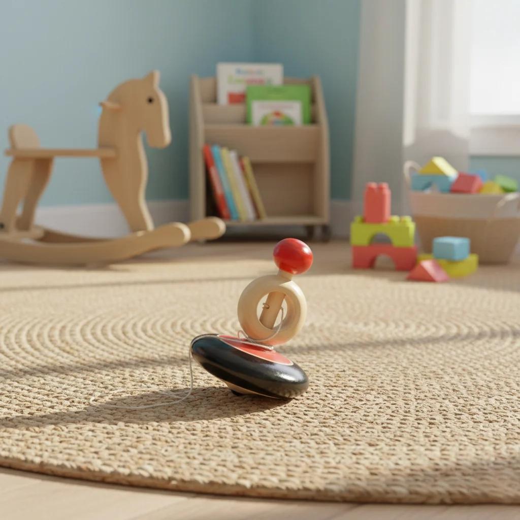 MH Decors Handcrafted Kondapalli Wooden Finger Tops for Kids and Home Decor