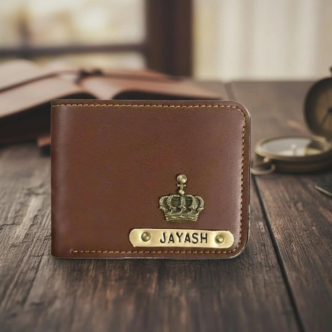 Zpics Stylish Men's Wallet Dark Brown