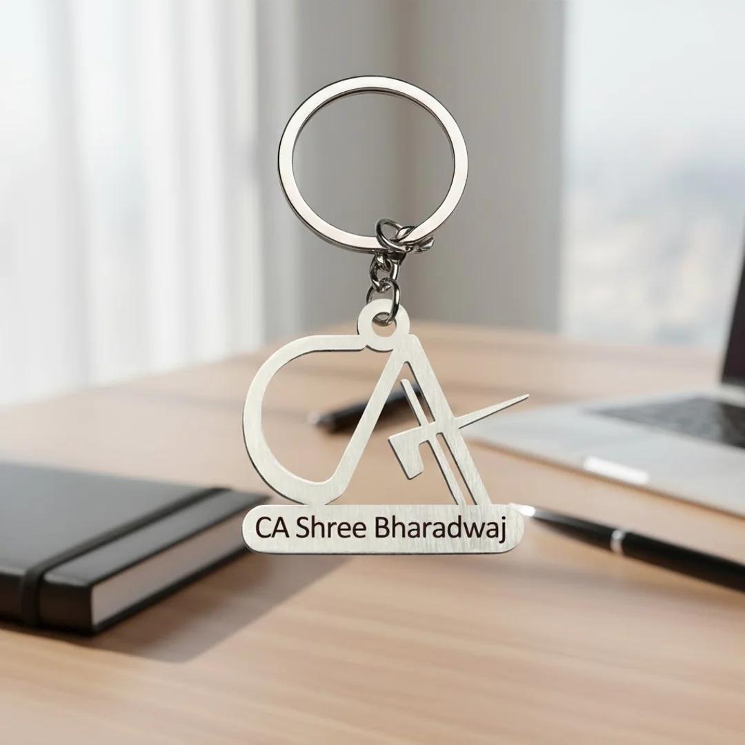 Zpics Personalised Chartered Accountants Keychain