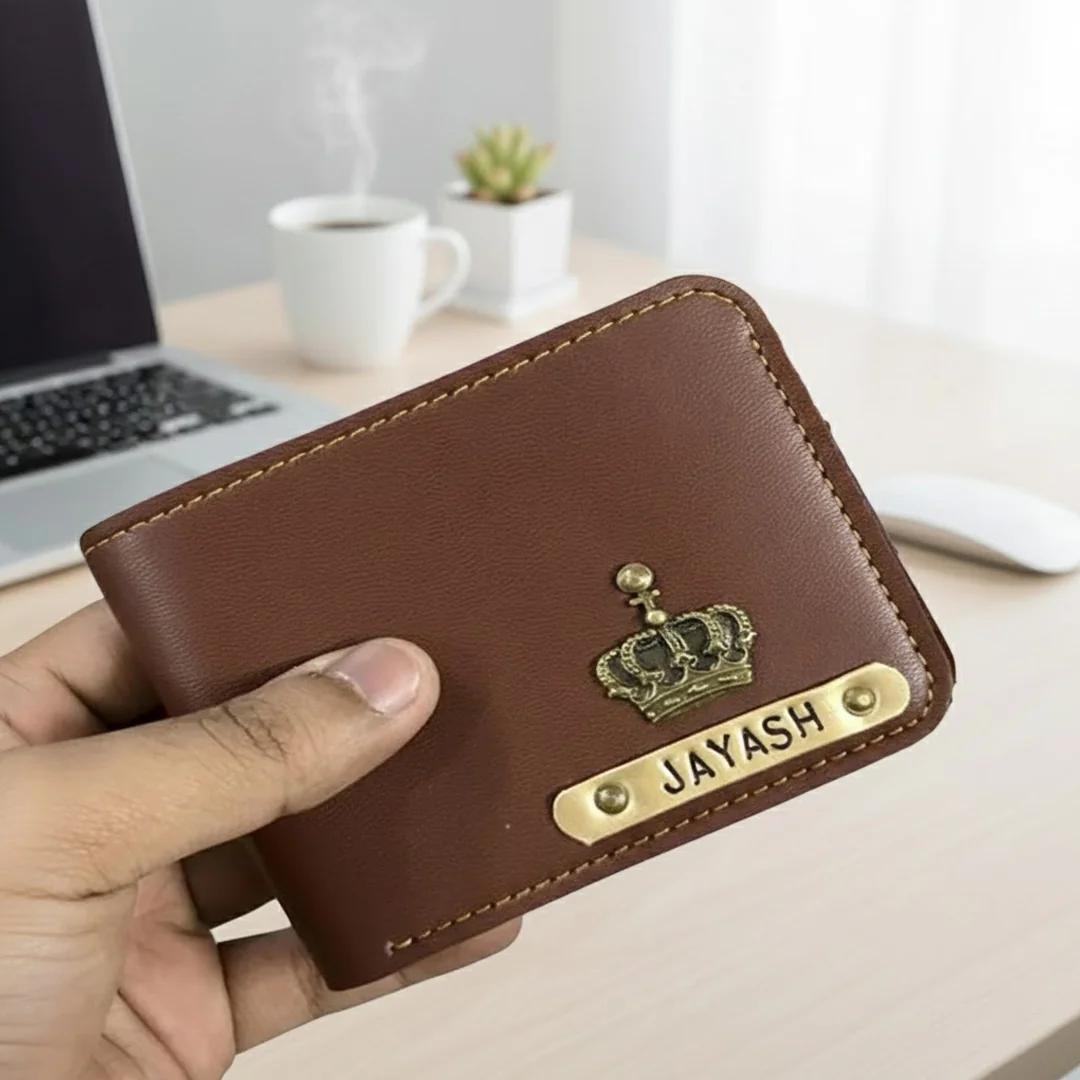 Zpics Stylish Men's Wallet Dark Brown