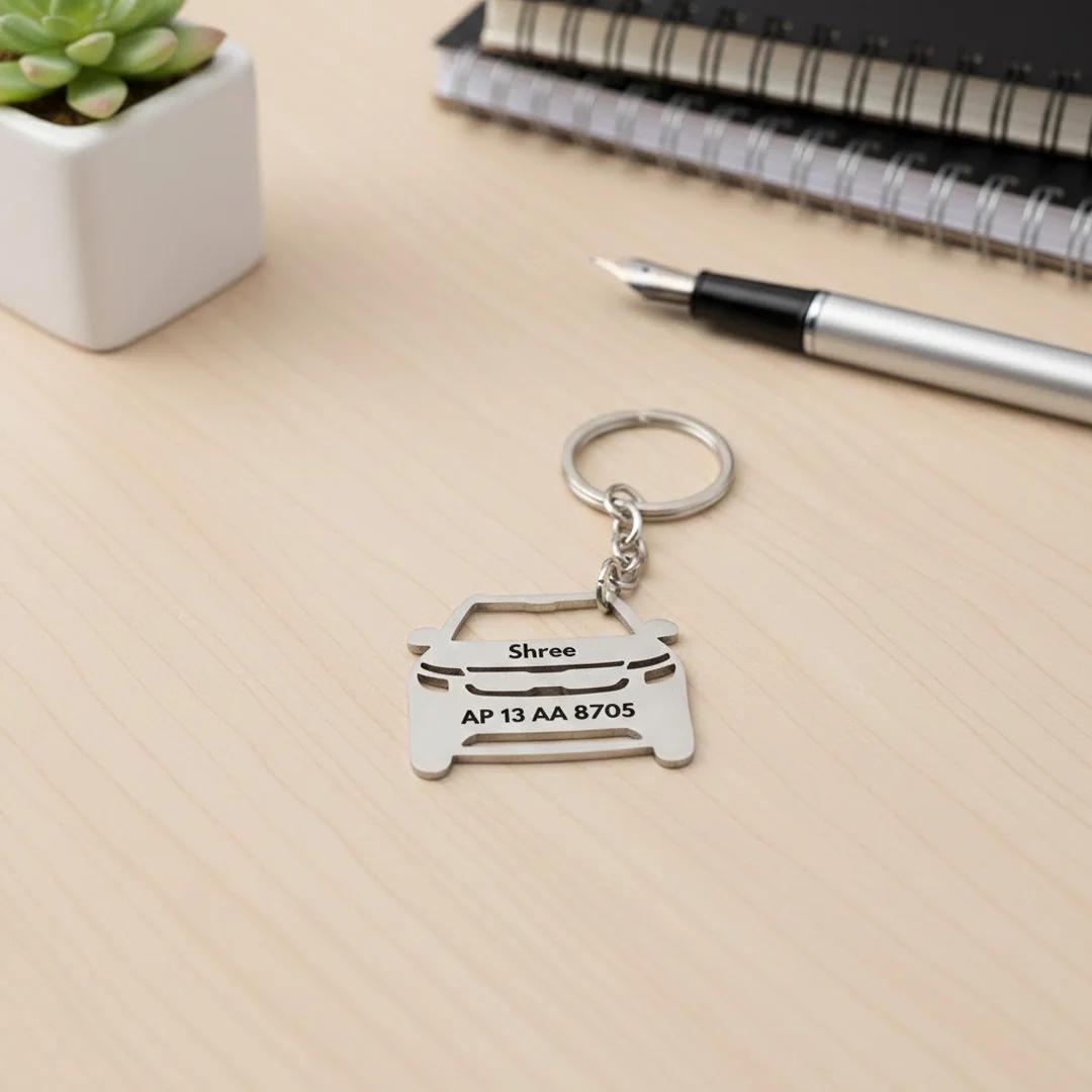 Zpics Premium Metal Keychains for cars