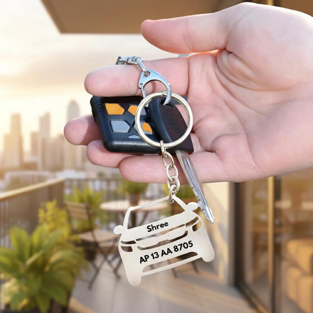 Zpics Premium Metal Keychains for cars