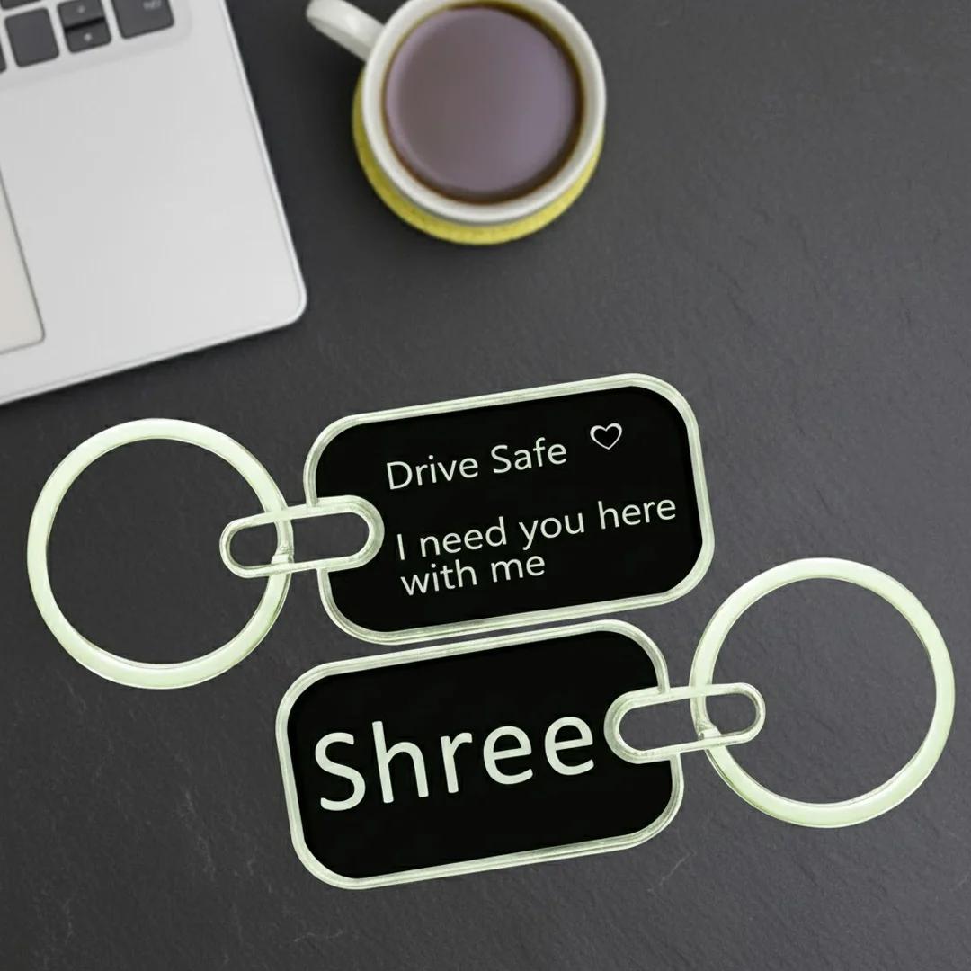 Zpics Drive Safe Keychain