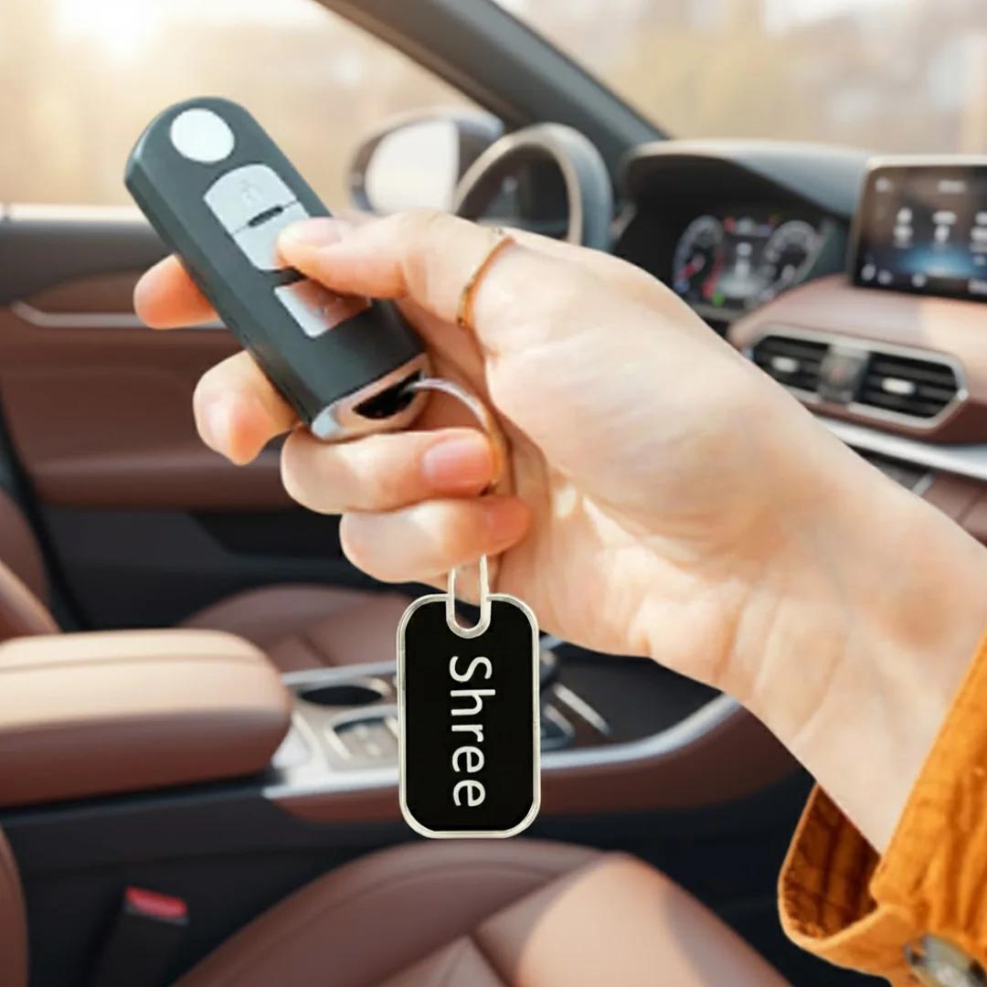MH Decors Drive Safe Keychain Thoughtful and Protective Gift