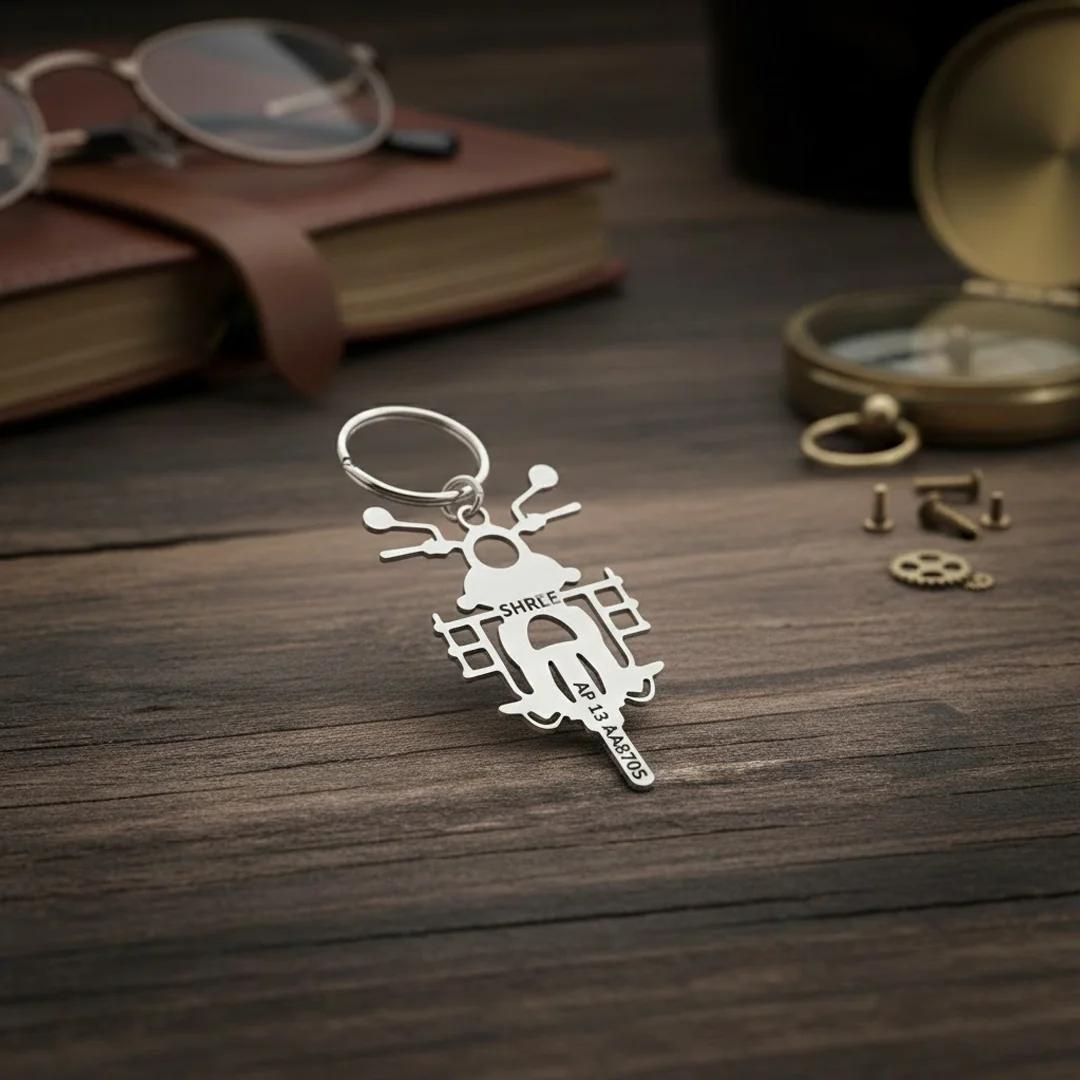 Zpics Metal Keychains for Bikes