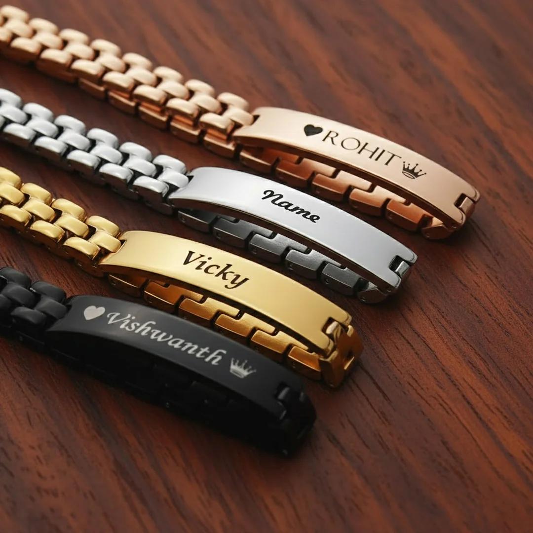 MH Decors Premium Silver Bracelet Elegant and Timeless Design