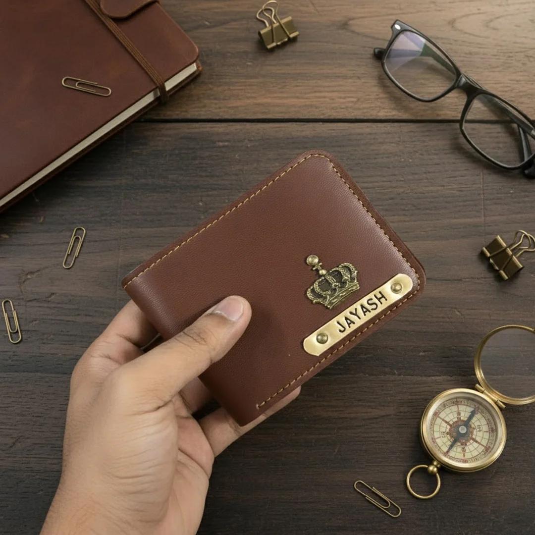 MH Decors Men's Dark Brown Wallet Stylish and Functional