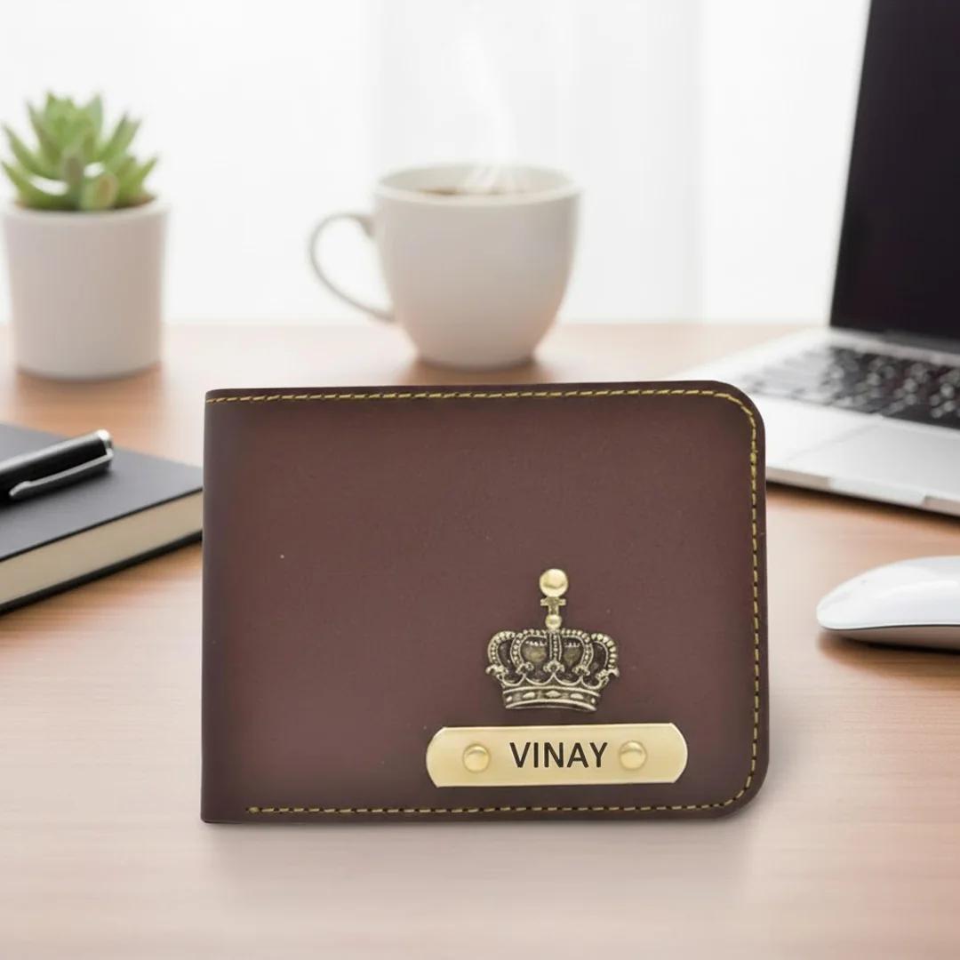 MH Decors Men's Dark Brown Wallet Stylish and Functional