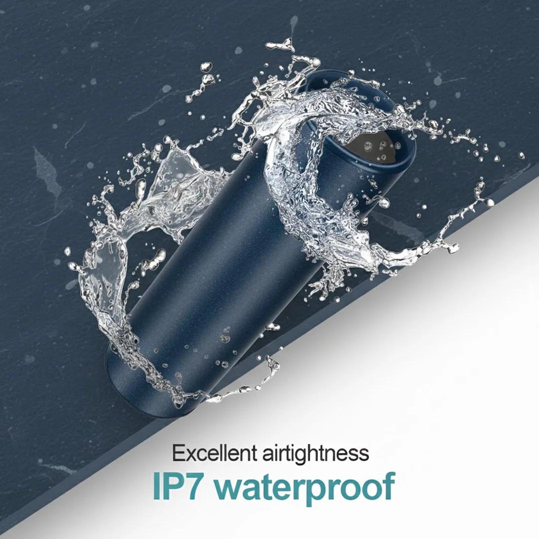 ZestPics Stylish Smart Water Bottle - Black