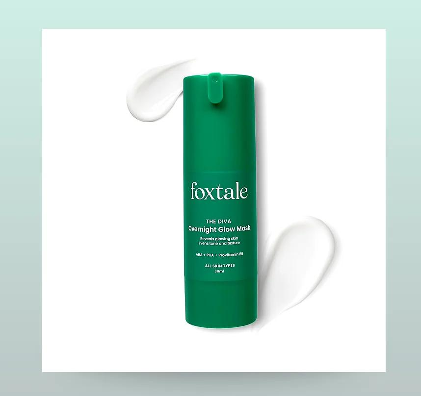Foxtale Glycolic + Lactic Overnight Glow Serum
