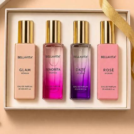 Bella Vita Luxury Women Perfume Gift Set (4 x 20ml)