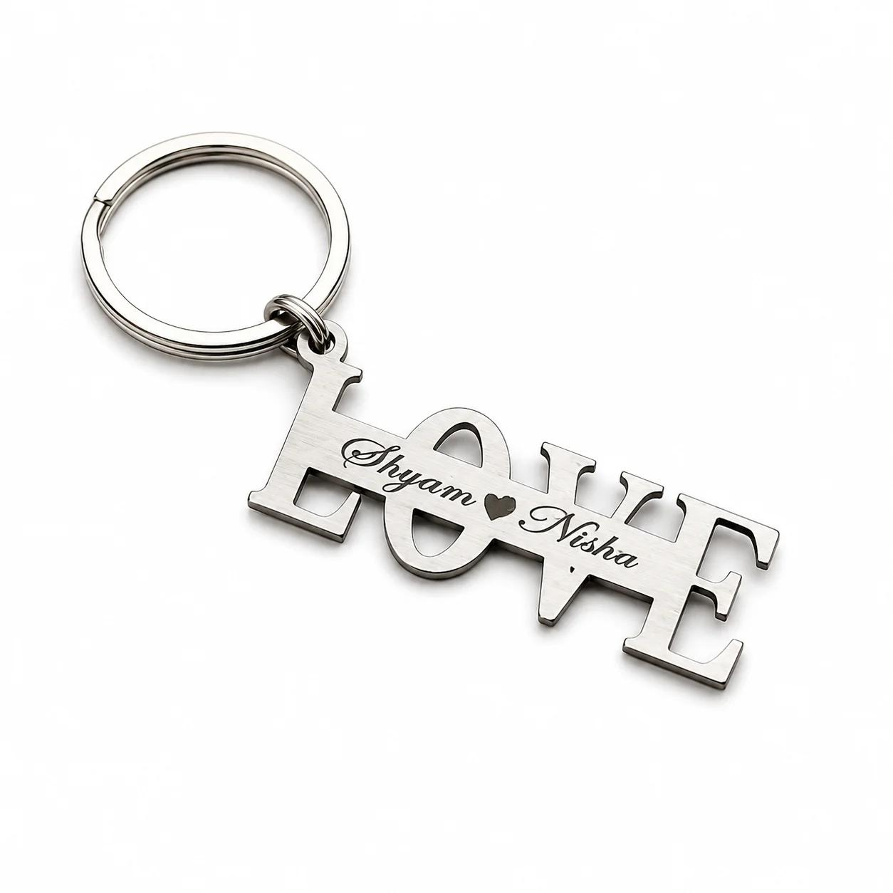 Personalized Love Keychain Perfect Gift for Valentine's Day/Anniversary