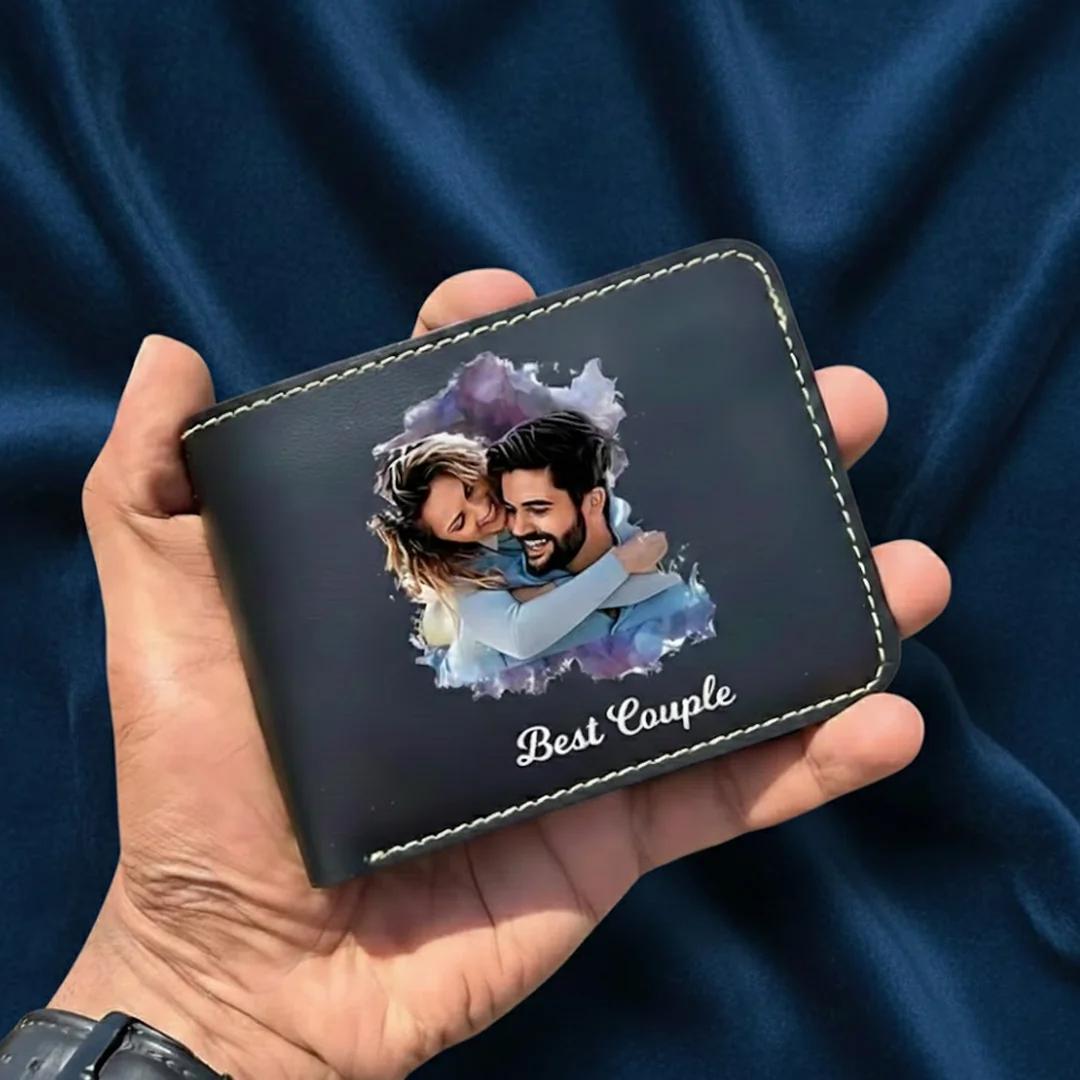 Zpics Personalized Photo Wallet With UV Print Never Fades
