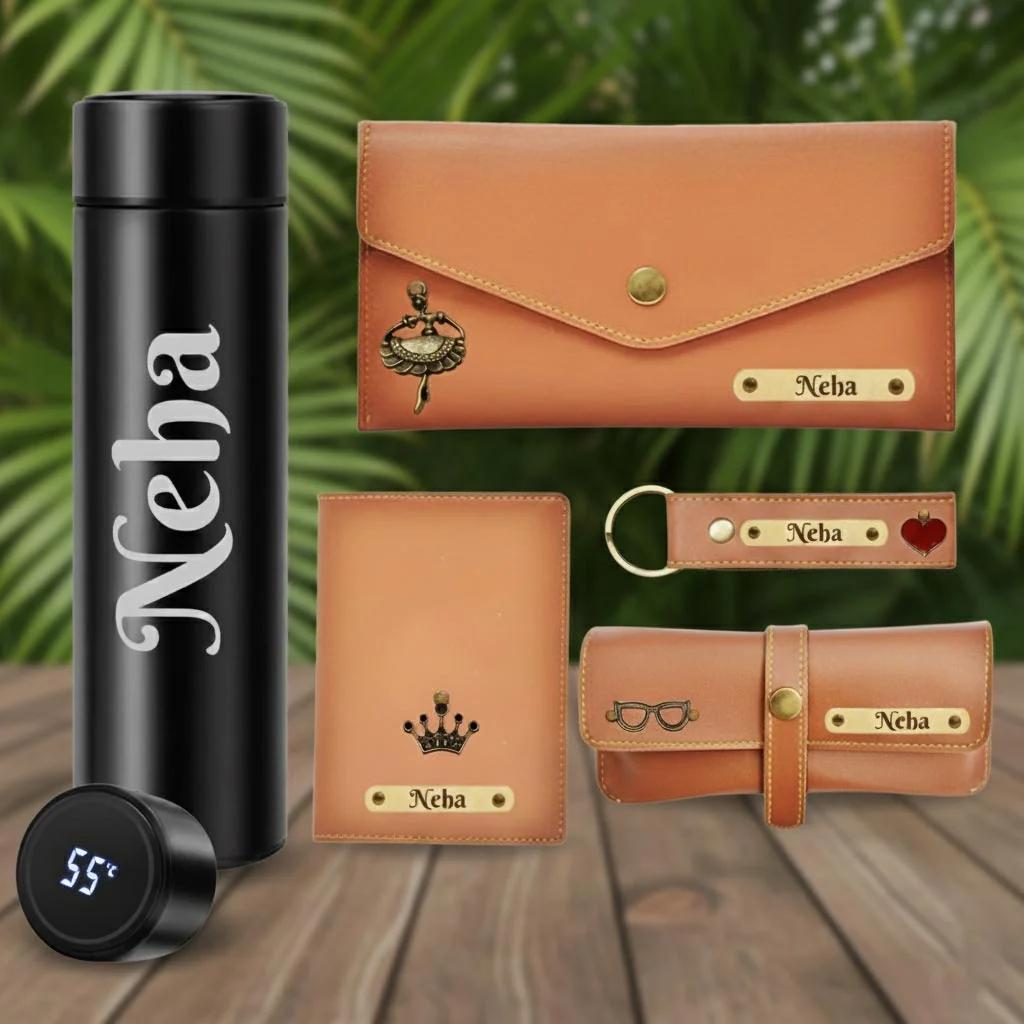 Zpics Women Gift Combo - Tan