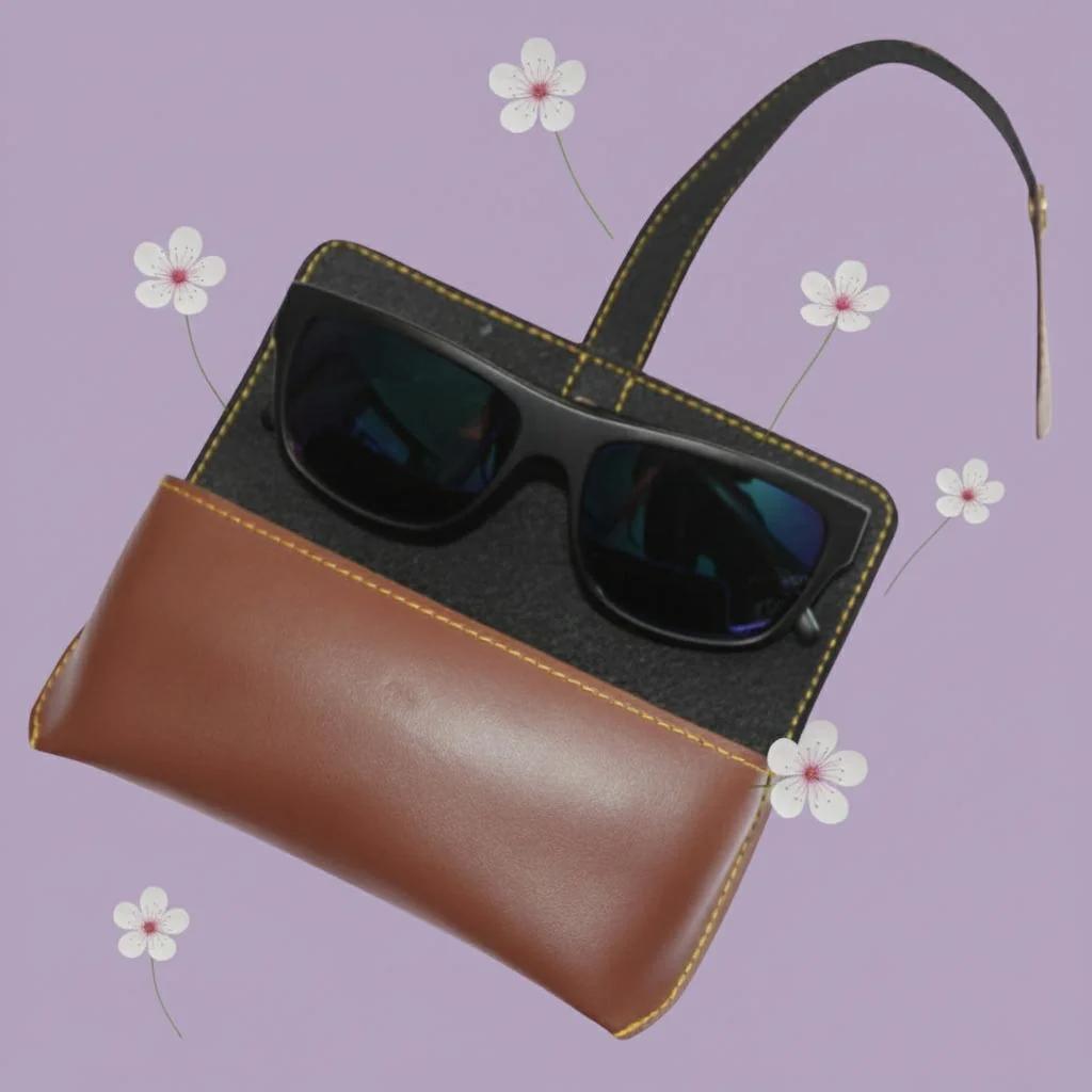 Zpics Eyeglass Case - Brown