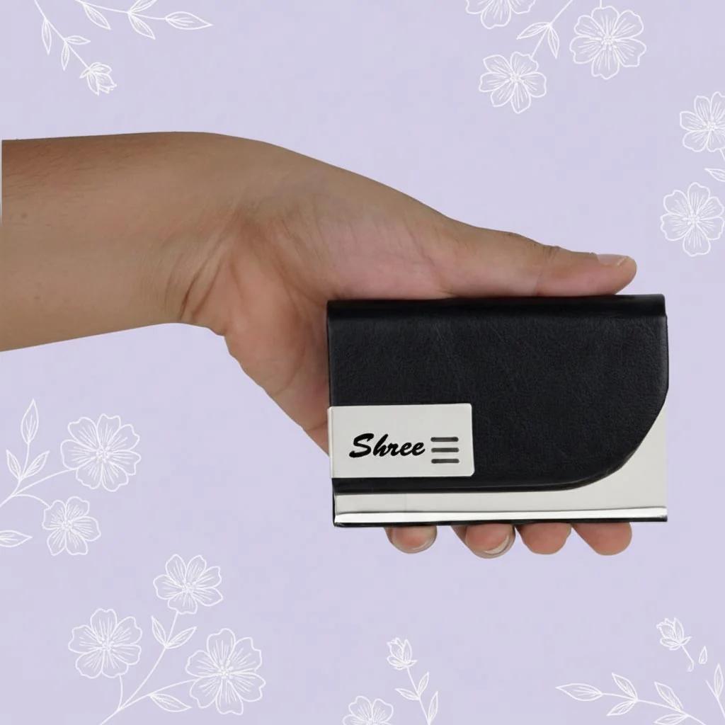 Zpics Business Card Holder for Men