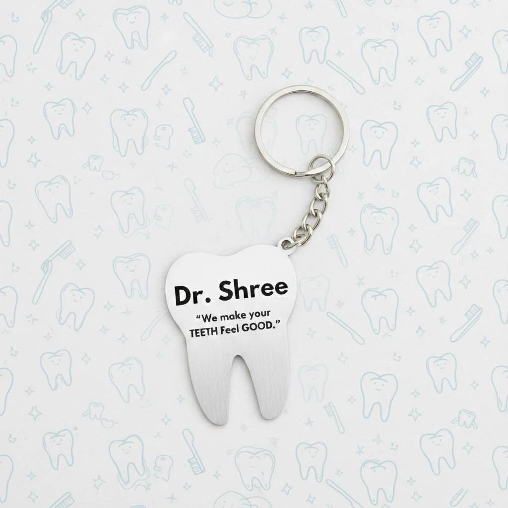 Zpics Dentist Keychain for Dental Doctors
