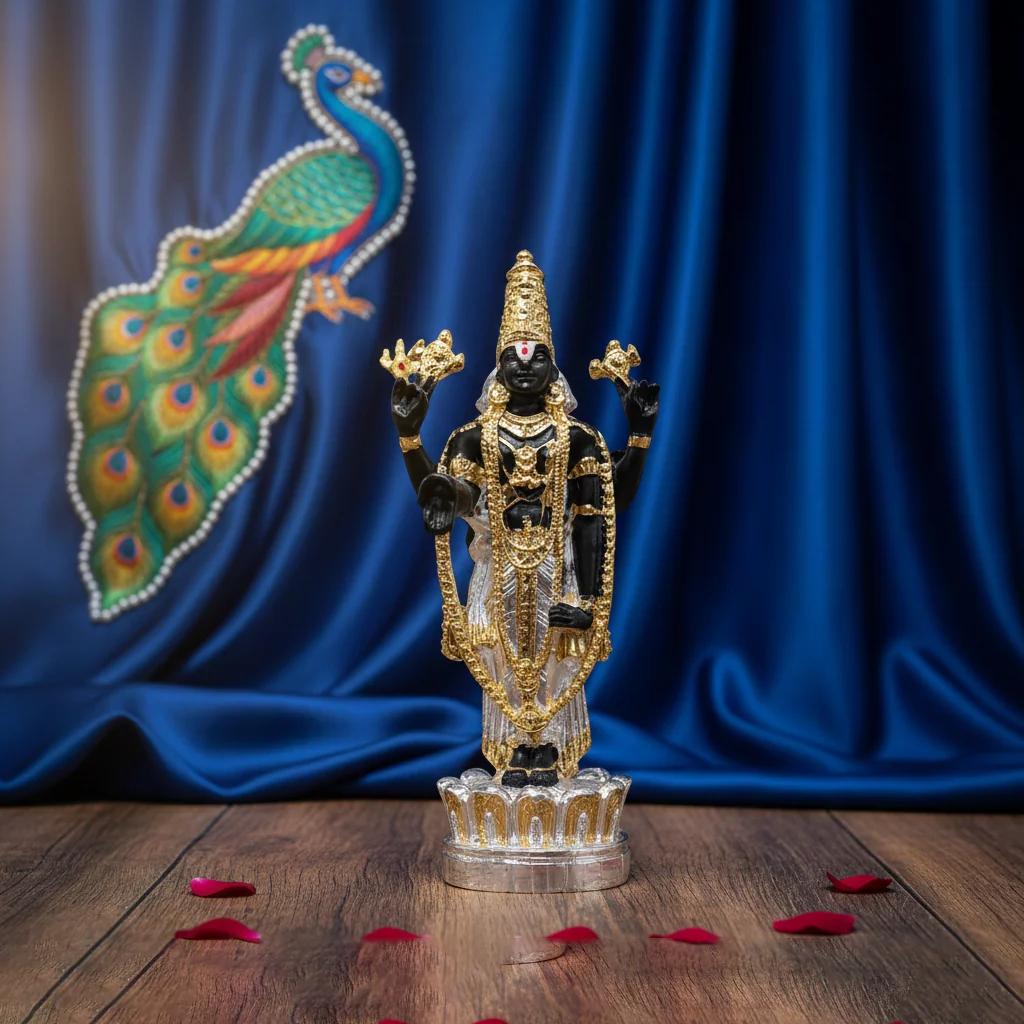 VPH Gift Store Luxury German Silver 4 Inch Elephants Pair for Home and Temple