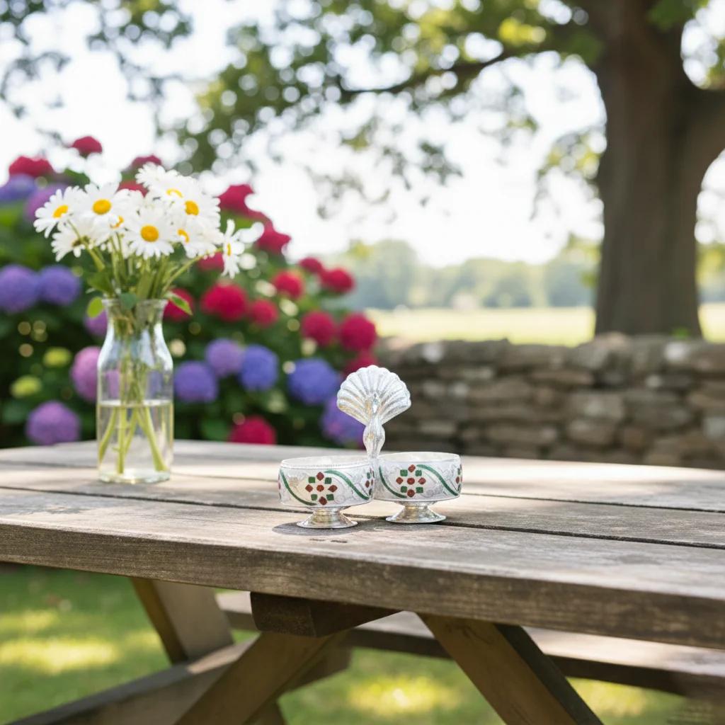 German Silver Peacock Bowl for Pooja Perfect for Hindu Rituals and Worship