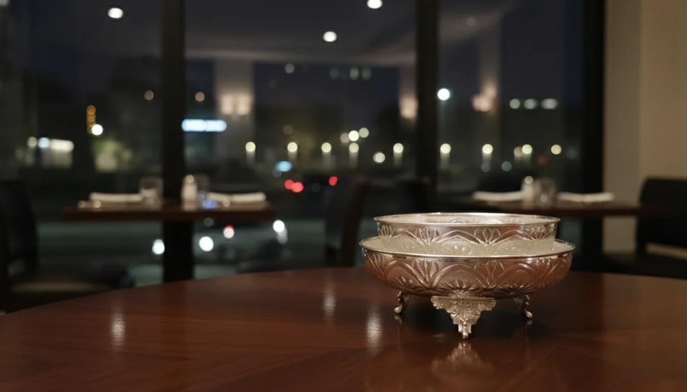 German Silver Pooja Tray Premium