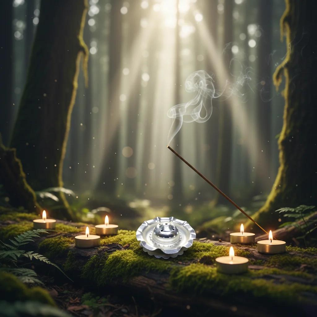 German Silver Ritual Thali Set Premium