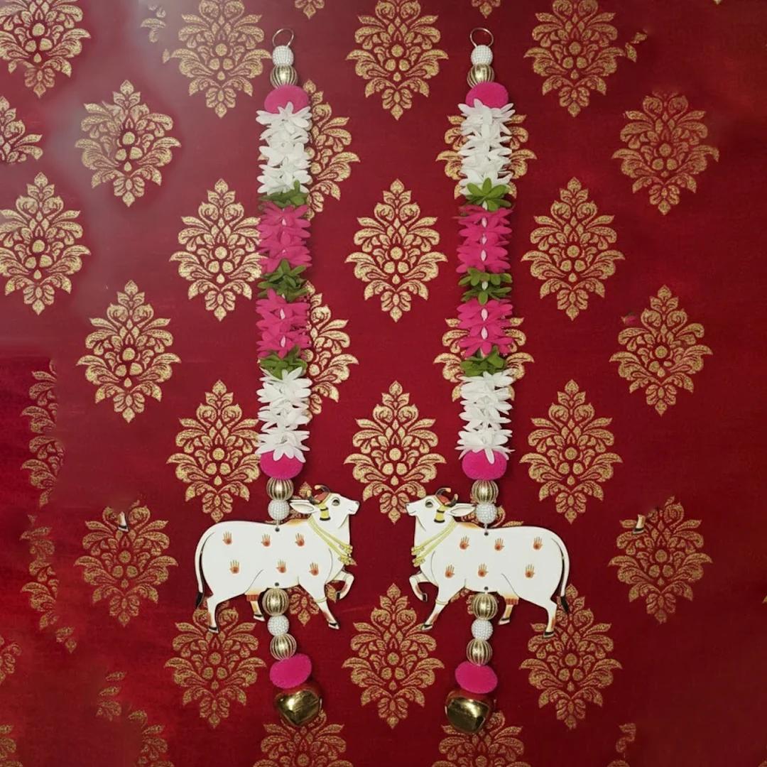 Sri Yagnaa Artificial Flower Garland String Set for Festive Decoration