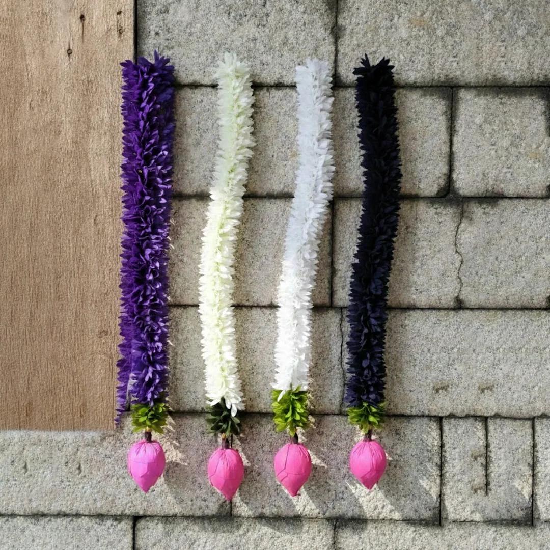 VPH Gift Store Set of Decorative Artificial Flower Garlands for Events