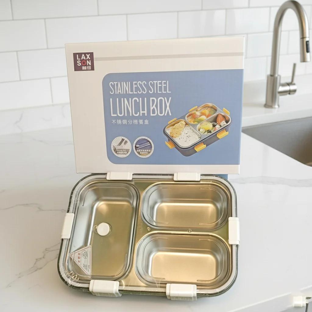 Personalized Kids Lunch Box – Custom Name with Cute Cartoon Design