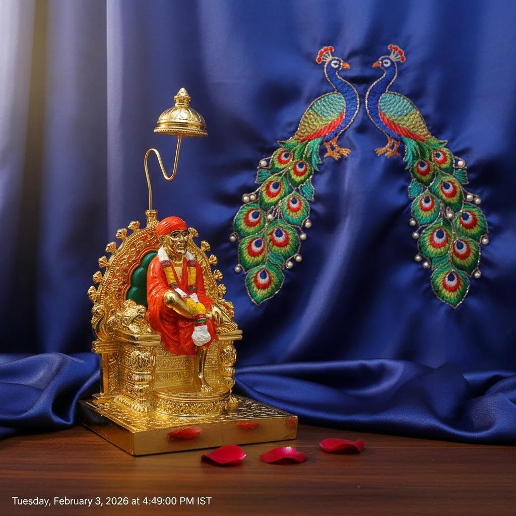 Value Gifts Traditional German Silver Baba Idol for Spiritual Enlightenment