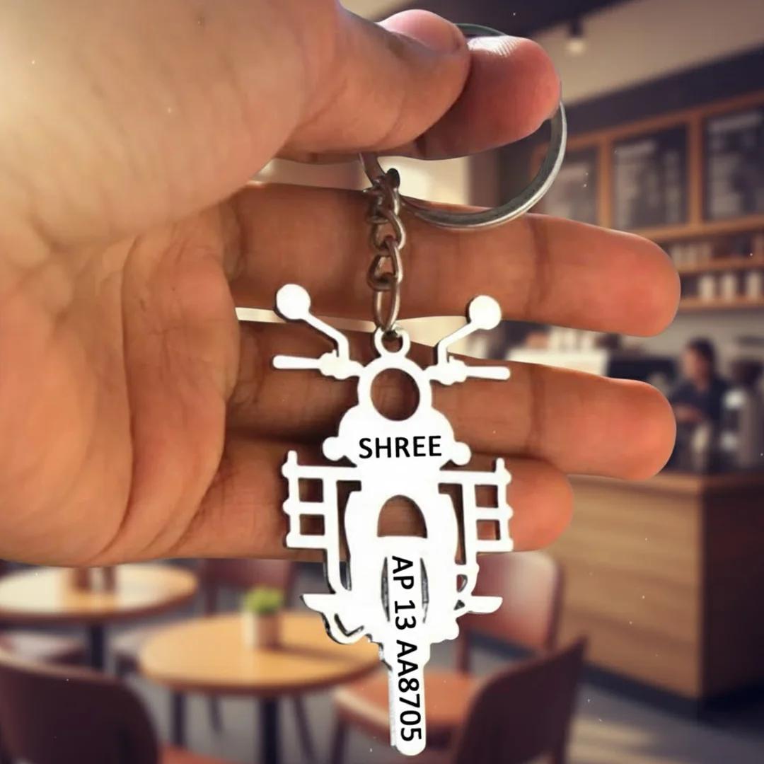 Zpics Metal Keychains for Bikes