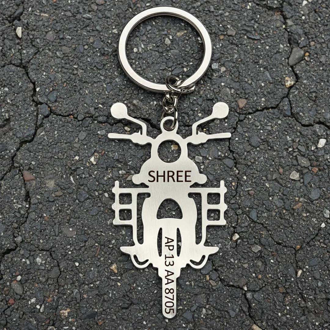 MH Decors Metal Keychains for Bikes Durable and Stylish Key Accessories